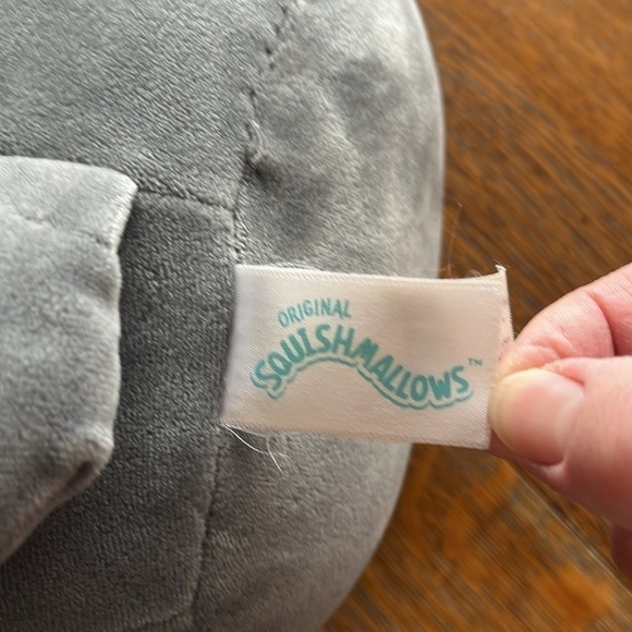 Squishmallow Original Gray and White Smaller Version - Picture 4 of 16